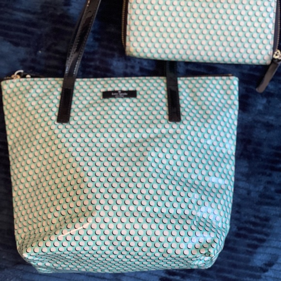 kate spade Handbags - SET Kate Spade Mint Green Tote&Wallet